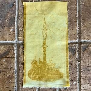 Solar Dyed Candle Stick Patch